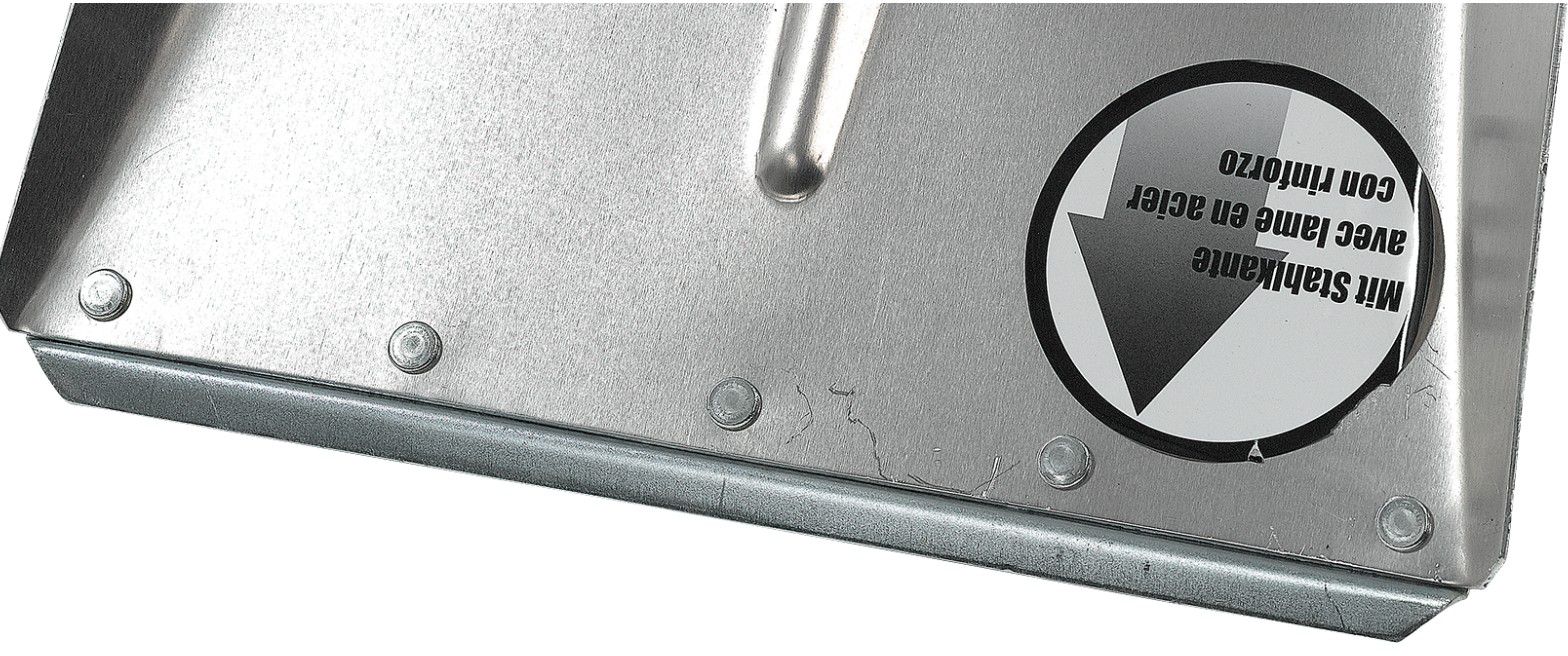 CRAFT TOOLS Wegmacherschaufel Gr. 2 mit verz. Stahlkante, L: 140cm, BL.: 38x38cm - Gartenbauwerkzeuge