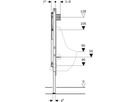 Duofix Urinal-Element Standard 1" Typ 144 111.615.00.2 - Geberit-Duofix