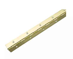 Hettich Stangenscharnier vermessingt, 32 x 600 x 0.6mm - Diverse Möbelbeschläge und Zubehör