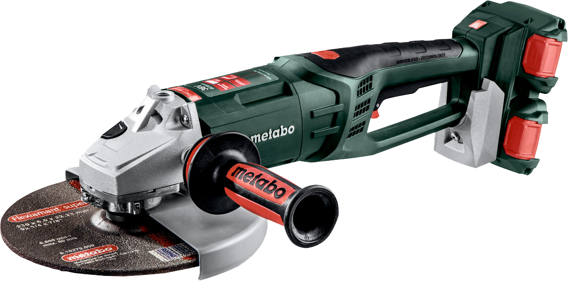 Akku-Winkelschleifer WPB 36-18 LTX BL 230 Ø 230mm, 18V, 6600/min, solo im Koffer - Metabo Elektrowerkzeuge