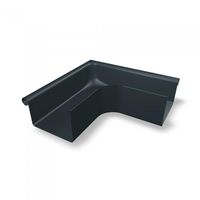PREFA Kastenrinnenwinkel 90° innen 333 mm P.10 Anthrazit - PREFA Dachentwässerungssysteme