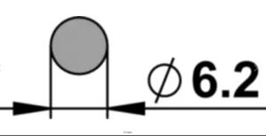 Glaslager zu Ganzglasvordach VSG 25mm , hinten unten, à 100mm - INOXTECH-Handlauf-/Geländer-System
