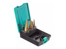 TECHNOCRAFT Stufenbohrer-Satz , 3 tlg. M2 HSS-TiN Ø 4-30mm , 118° , 3 Kantschaft - Bohren