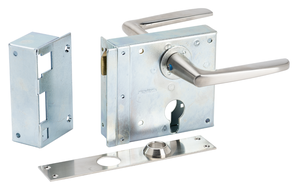 SCHÄNIS Zimmertürschloss 2005 RZ 65, DIN rechts, verzinkt - Türschlösser und Zubehör