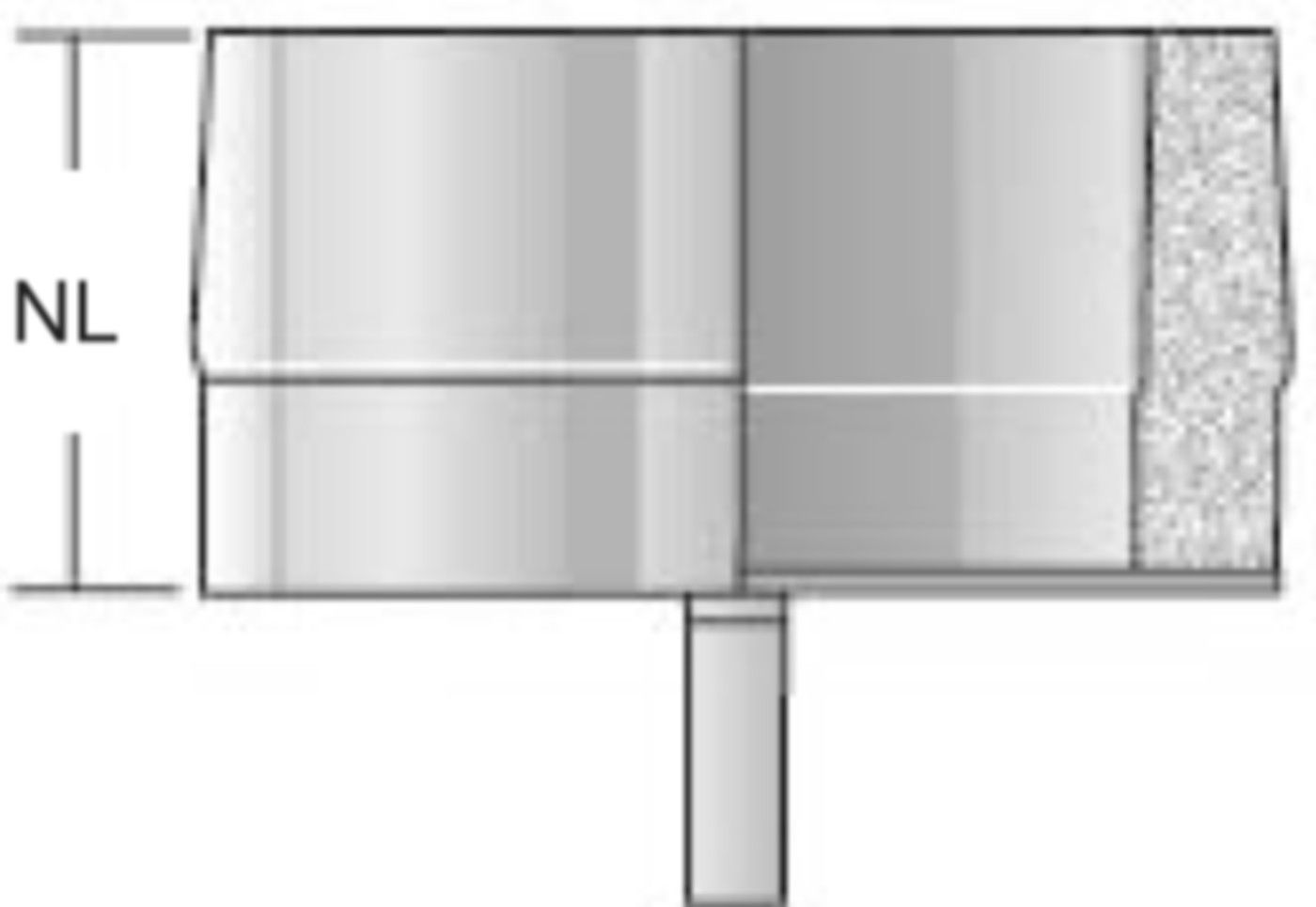 Alkon Russtopf V4A doppelwandig 6KDRT200 d 200 mm - Kaminsystem V4A doppelwandig