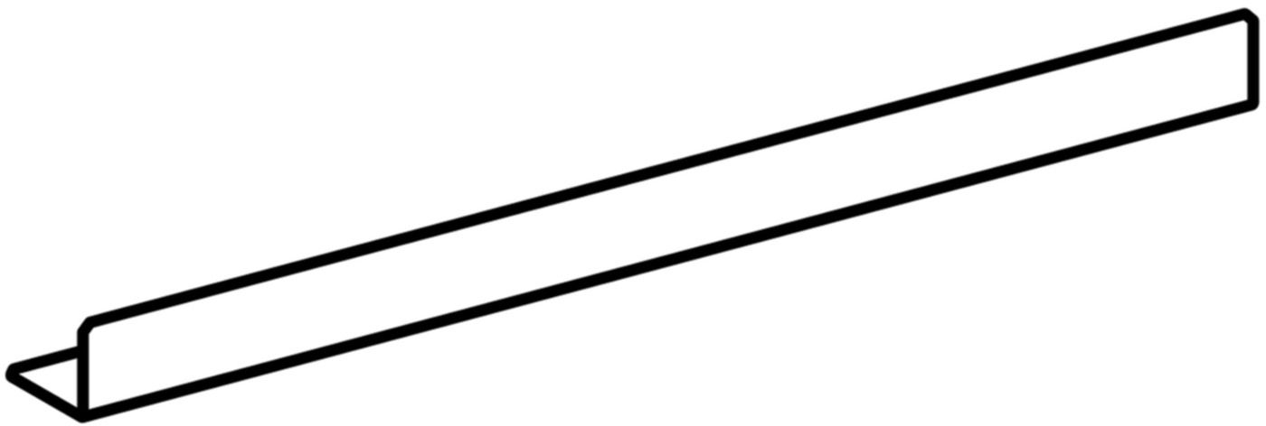 Montageraumabdeckung 244.204.00.1 für Element Massivbau - Geberit-Duofix