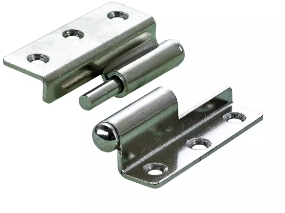 Hettich Möbelband Links, vernickelt, gekröpft, 50 x 38mm, à 2 Stk - Diverse Möbelbeschläge und Zubehör