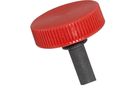 Rändelhauben für I-6kt Delrin rot BN238 M6G/13/25/8 - Bossard Schrauben