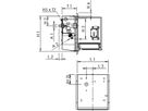 Wandeinbauschränke Mini Tresor 211 09 1x230V, Auslaufventil - Kemper Armaturen