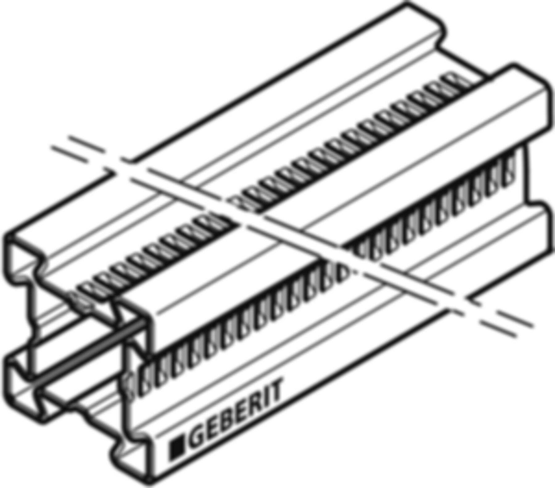 Profil L=5m 461.000.25.1 - Geberit-GIS