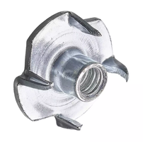 Hettich Einschlag-Mutter verzinkt, Bohrloch D = 6mm, IG M4 à 8 Stk - Diverse Möbelbeschläge und Zubehör