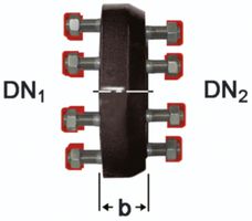 Reduzierflansche Fig. 2085 (XR) vonRoll hydro