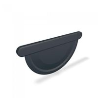 PREFA Rinnenendboden 250 mm P.10 Anthrazit - PREFA Dachentwässerungssysteme