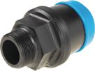 Steckfitting mit Aussengewinde 6120 POM d 25mm - 3/4" - Hawle Steckfittinge