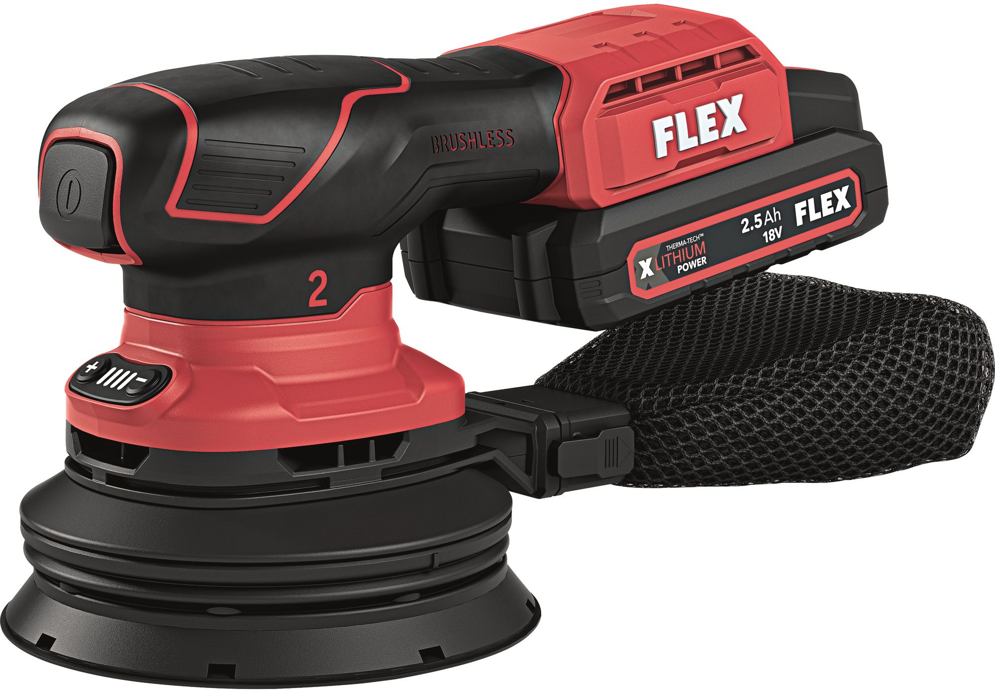 FLEX Excenterschleifer ORE 2-125 EC C 18V , 125mm , 2.0 mm , Solo ohne Akku und Ladegerä - Diverse Anbieter
