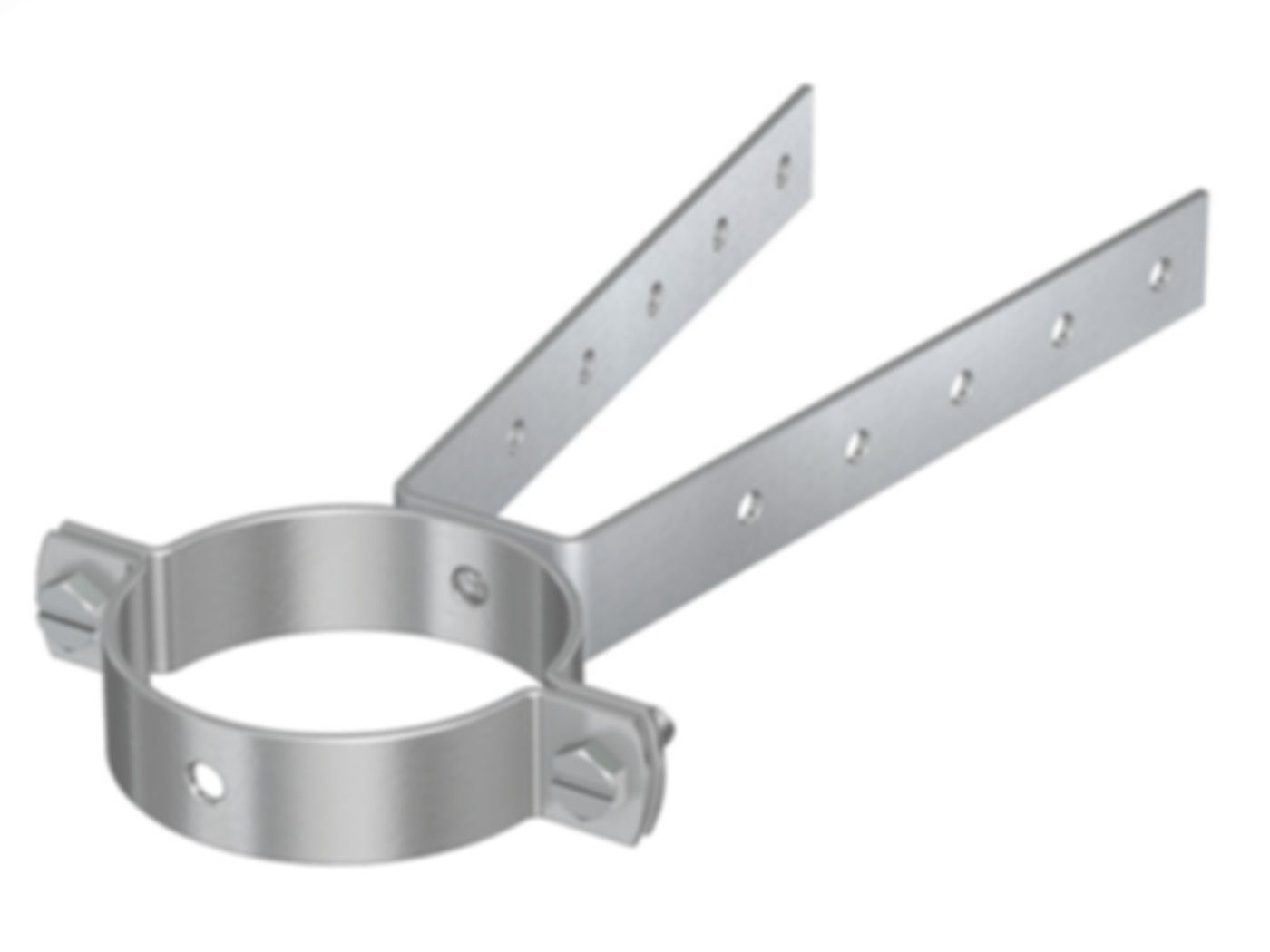 Spreizsupport 15 cm 75 mm 51488 für Kunststoffrohr, ohne Schallschutz - Flamco-Rohrschellen