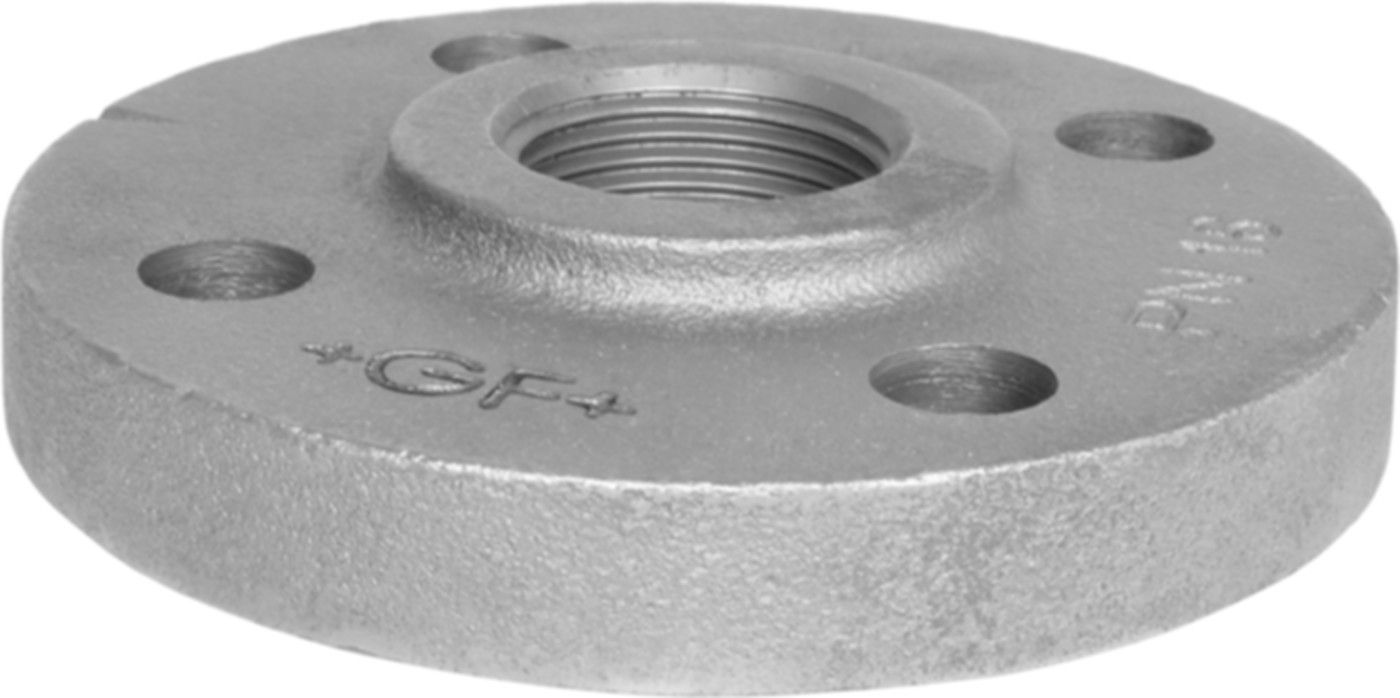 Flansch PN 10 329 V 3" 4-Loch 770 329 211 - GF verz. Tempergussfittings