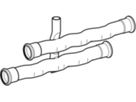 Heizkörperanschluss 18-15mm 23603 für Rücklauf - Mapress-Heizungs-Formstücke