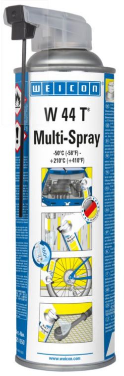 WEICON W44T Multi-Spray 500 ml mit Multifunktionssprühkopf - Kleben