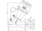 Differenzdruckregler Hydromat DFC PN 16 DN 100 200-1000 mbar 106 46 53 - Oventrop Strangregulierventile
