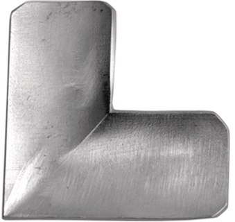 Eck-Auflagebleche mit und ohne Löcher S235JR