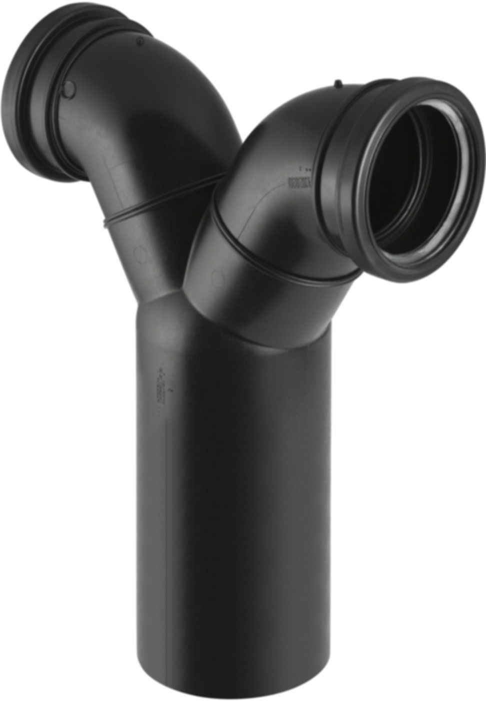 Wandklosett-Doppelbogen 180° d 110/ 90mm 367.923.16.1 - Geberit-PE-Formstücke