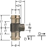 T-Stücke NUSSBAUM Optipress-Aquaplus