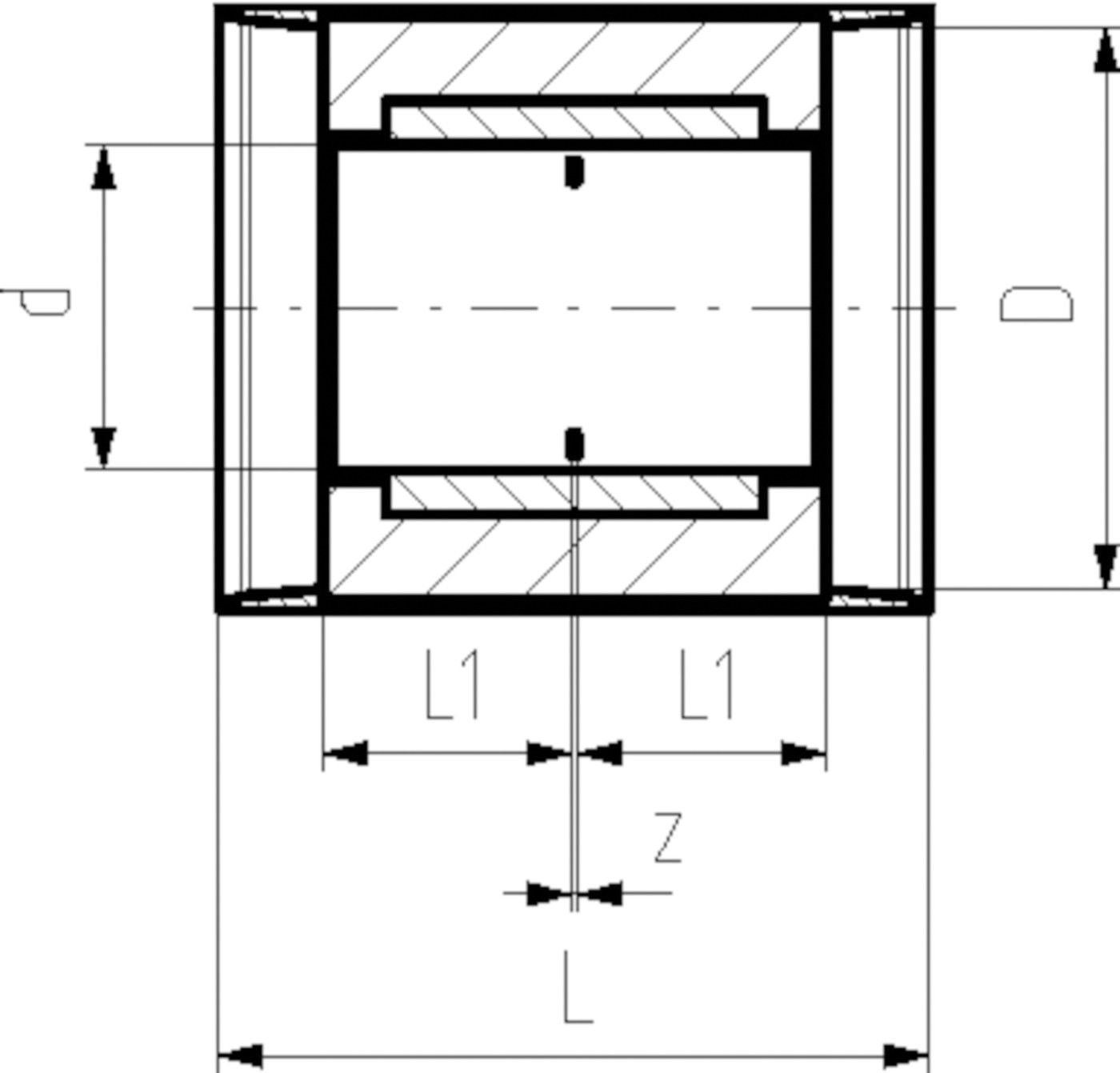 COOL-FIT Muffe vorisoliert 140x200mm 738 914 116 - GF COOL-FIT 2.0