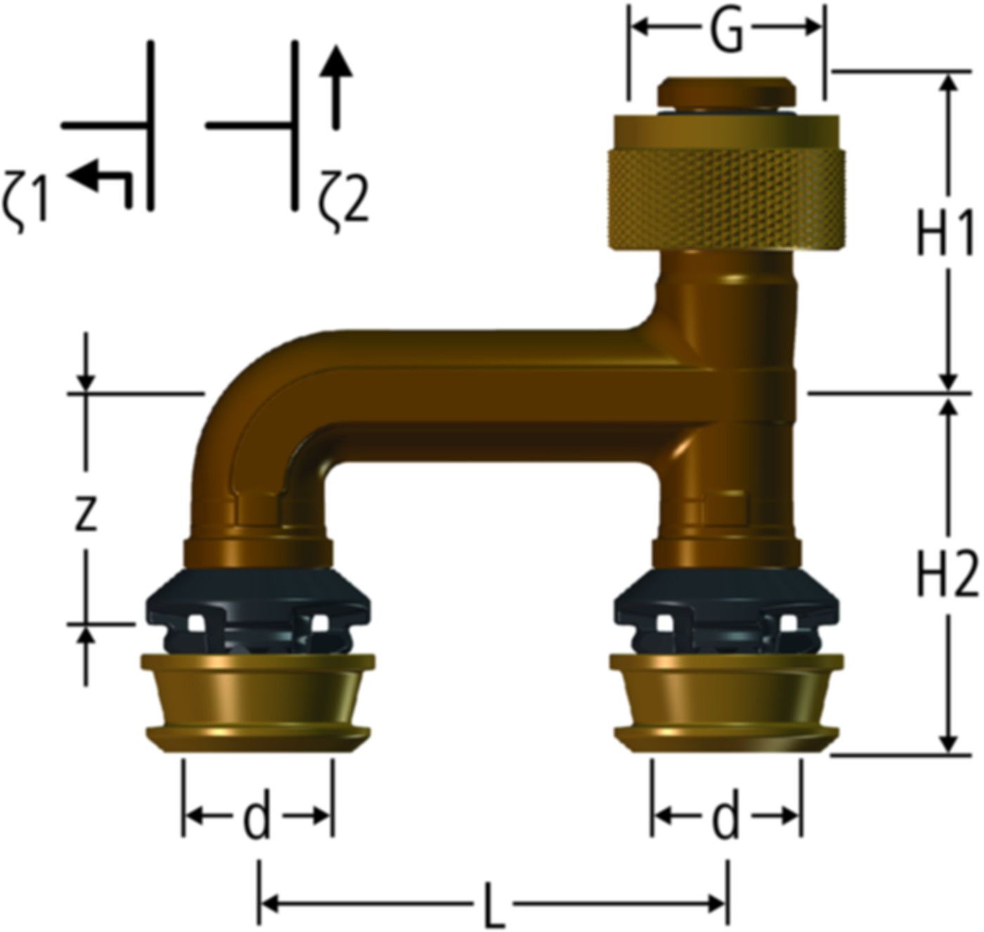 Verteilstücke NUSSBAUM Optiflex-Flowpress