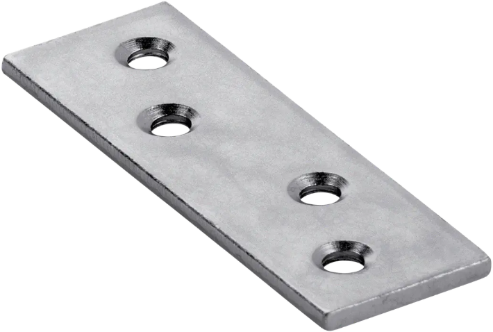 CHARMAG Verstärkungsplatten 80x15x2mm, verzinkt - Holzverbinder