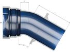 1-Muffe-Bogen MK 30° VRS-T Epoxy DN 250 - TRM Swiss Steckmuffenformstücke VRS-T