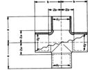 Löt-Kreuz 7180 18 mm 767 181 008 - GF Lötfittings