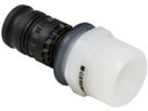 Übergang m/AG 63mm- 2" 627.539.00.5 aus Kunststoff, für Chemikalien/Fluide - Geberit-Mepla-Formstücke
