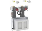 GIS-Waschtisch-Set Standarm.461.157.00.2 mit 2 Wasserzählerstrecken mit UP-Ventil - Geberit Systemventile / Armaturen