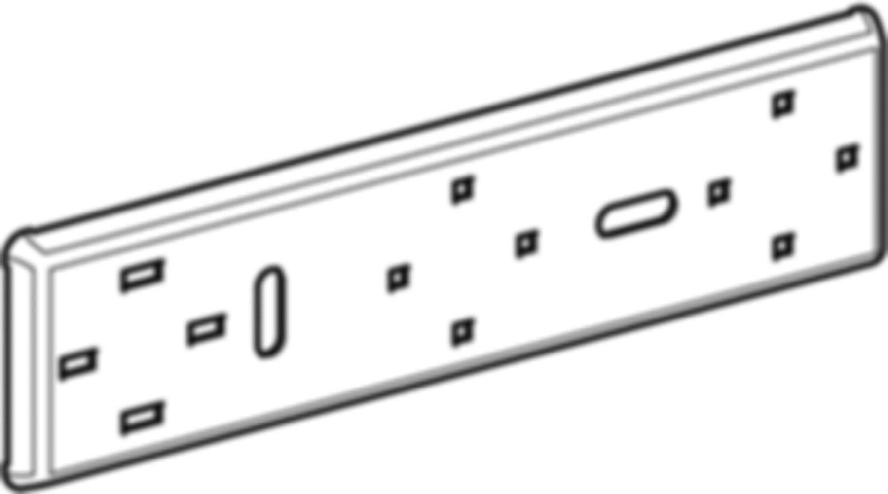 Montageplatte für Gaszähler 91096 - Mapress-Gas-Formstücke