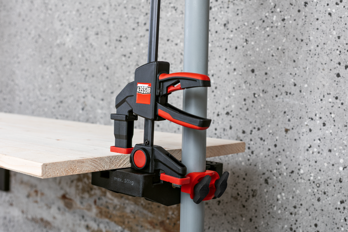 BESSEY Multifunktionshalterung STE-MH-SET 2tlg. Passend zu Deckenstützen STE und ST - Bauwerkzeuge