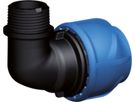 Übergangswinkel 90° mit Aussengewinde d 20mm - 3/4" 158 400 048 - GF iJoint-Klemmverbinder