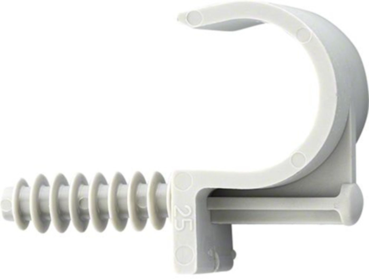 Kunststoff-Briden grau einfach FIX-RING 32mm A 94.149 - Rohrschellen/Briden aus Kunststoff