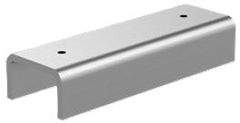 Solarline Handlauf Stossverbinder L=100 mm , trowalisiert , 2x m4 innen gewinde - Inoxtech Solarline