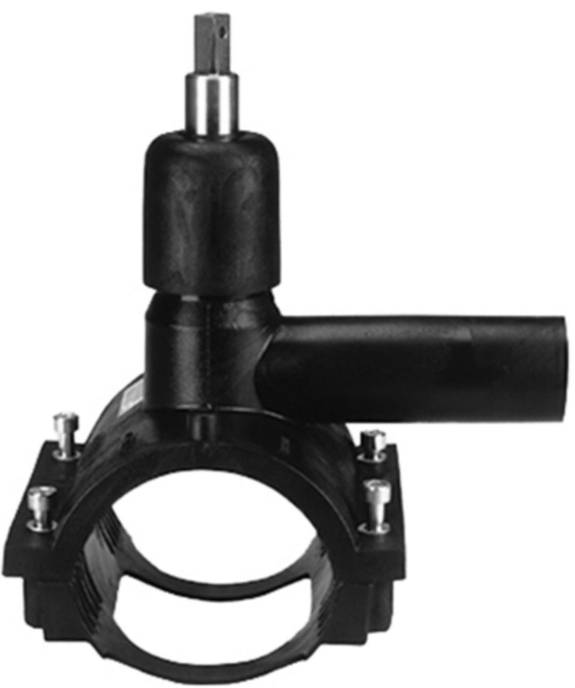 Druckanbohrventil DAV (Karton à 20 Stk.) d 75/32mm 617 027 - Frialen Elektroschweissfittinge