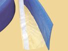 PE-Randstellstreifen 8 x 180 mm Rolle zu 25 m selbstklebend m/PE-Folie - Bodenisolationen