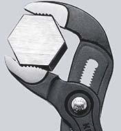 KNIPEX Wasserpumpenzange "Cobra" 8701, L= 150 mm, -32 mm, PVC-Griffhülle - Zangen, Schneiden