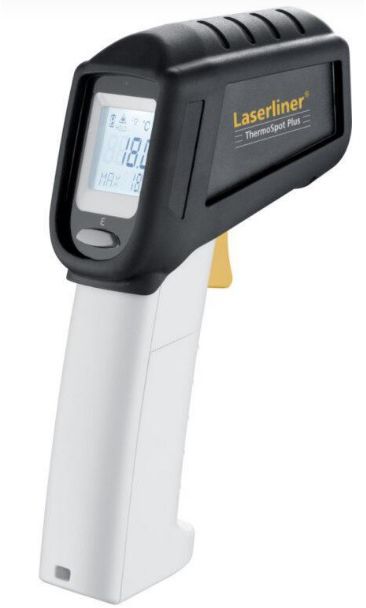 LASERLINER ThermoSpot Plus IR-Temp. Messgerät, Laser, -38°C bis +600°C - Kontrollieren