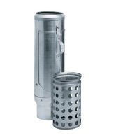 Zink Laubfänger m. V2A-Laubkorb ZL, Ø75mm - Spenglerwerkzeuge