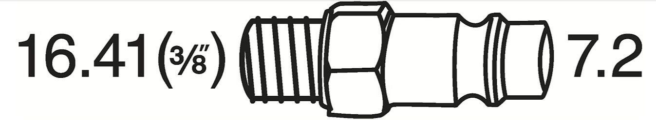 HAZET Druckluft- Schlagschrauber 9013 TT 3/4" , 2170 / 4100 Nm , Twin Turbo - Druckluft, Zubehör