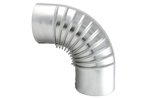 Bogen verzinkt 90° 10R 79mm 800 - Ofenrohre und Zubehör