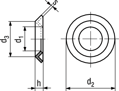 Scheiben für Sk+Lsk Schr Ms vni BN569 M5/M6/7/15 - Bossard Schrauben