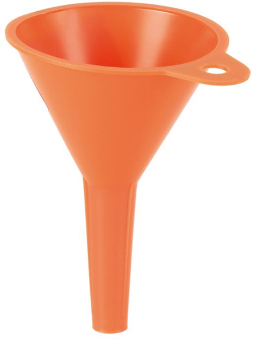 PRESSOL Plastiktrichter Ø 75mm, Öl- und Säurebeständig - Reinigung