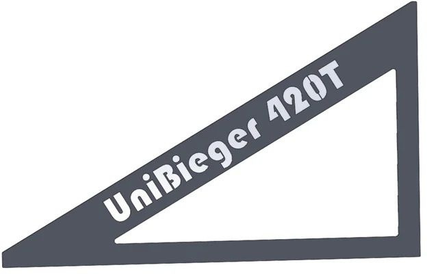 UniBieger Anreiss Dreieck 420T 420mm - Spenglerwerkzeuge