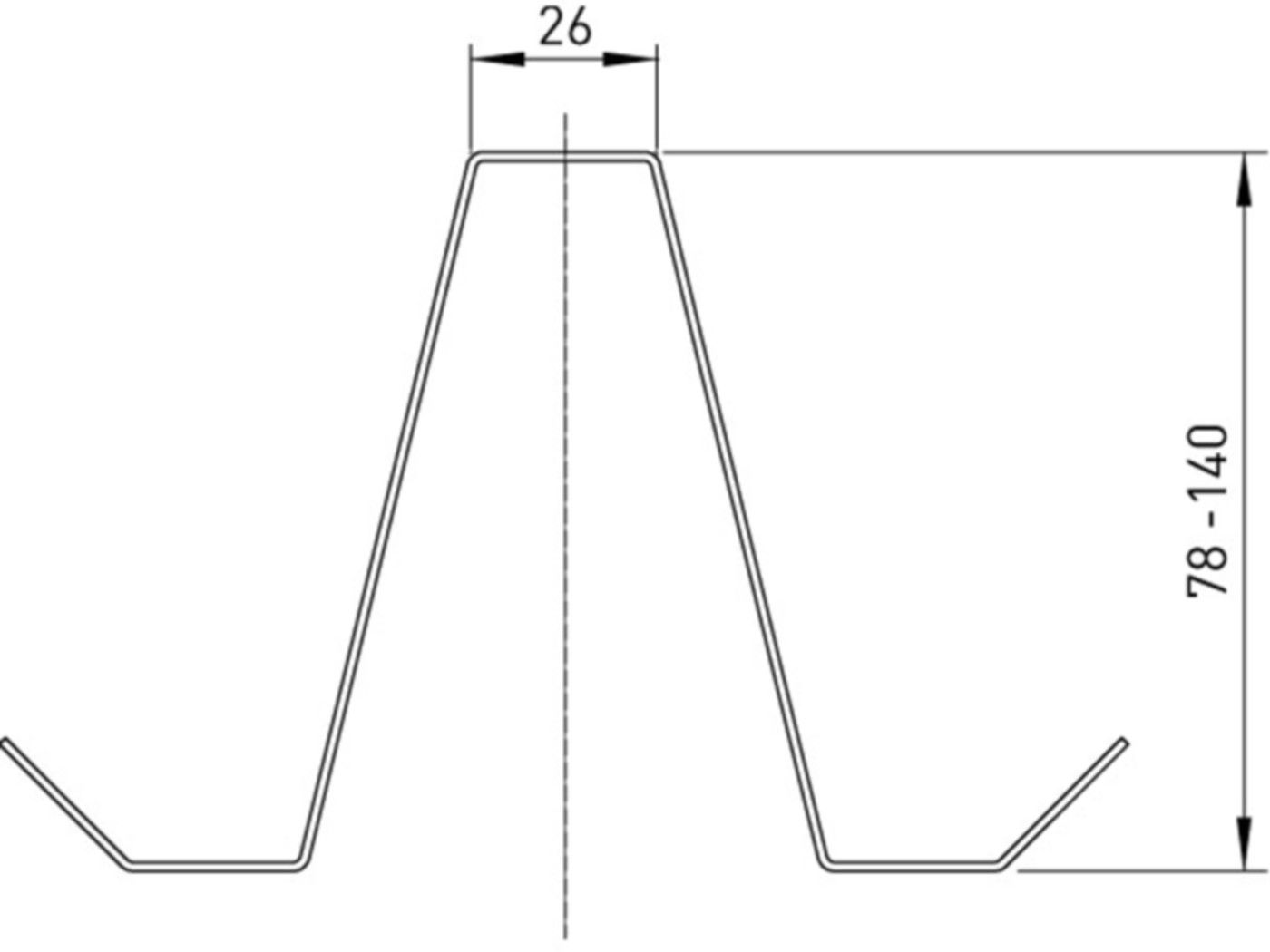 Montagegestell MINI Höhe 78-140mm 6-590504 zu TistoPlan und TistoDrain - SCHACO Entwässerungstechnik
